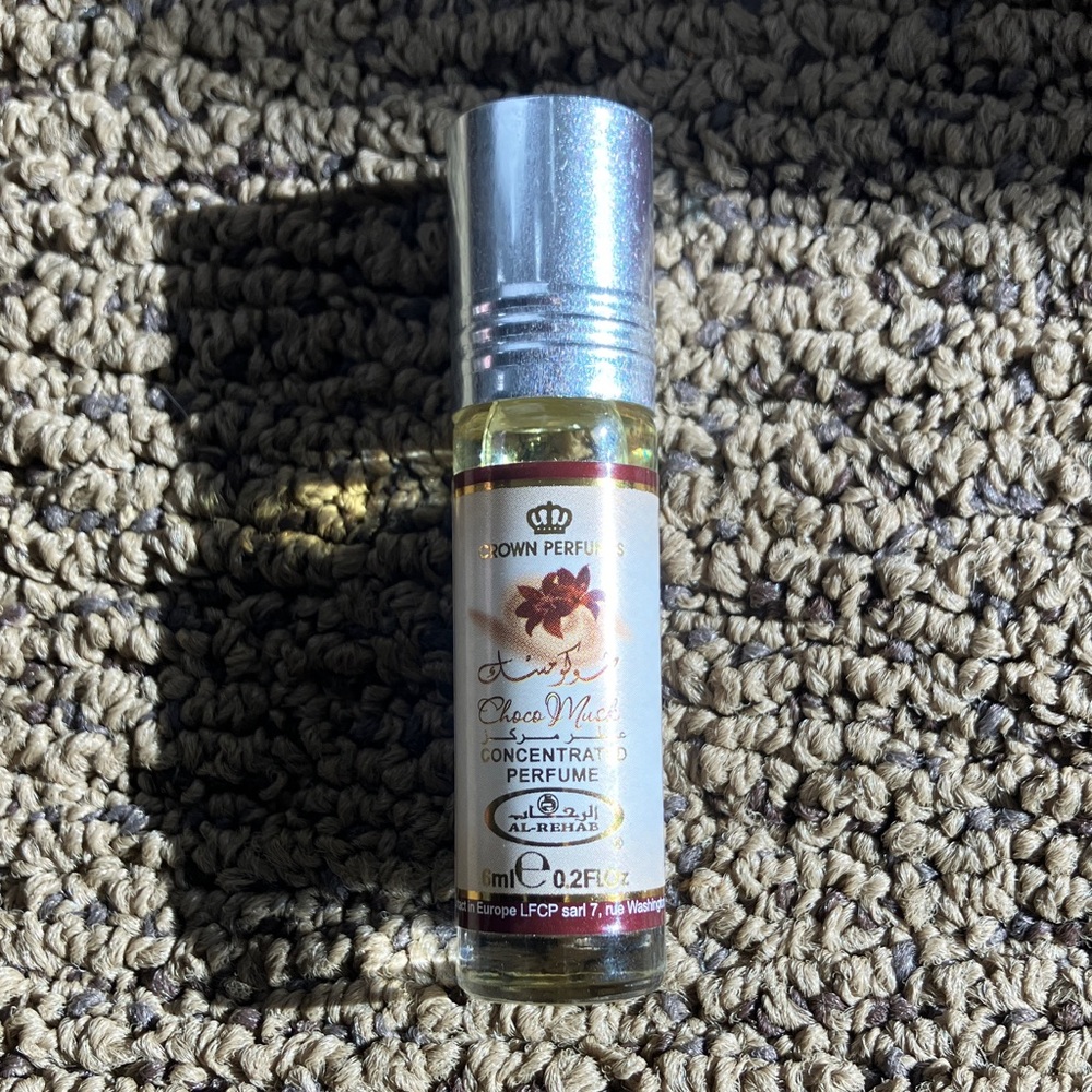 * 7$ add on al rehab chocolate musk perfume oil *